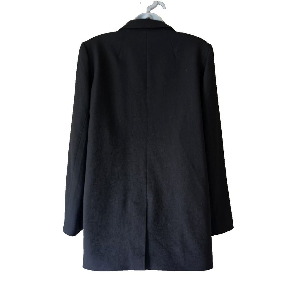 Madewell Caldwell Women's Double Breasted Oversized Black Blazer - M - Picture 4 of 12
